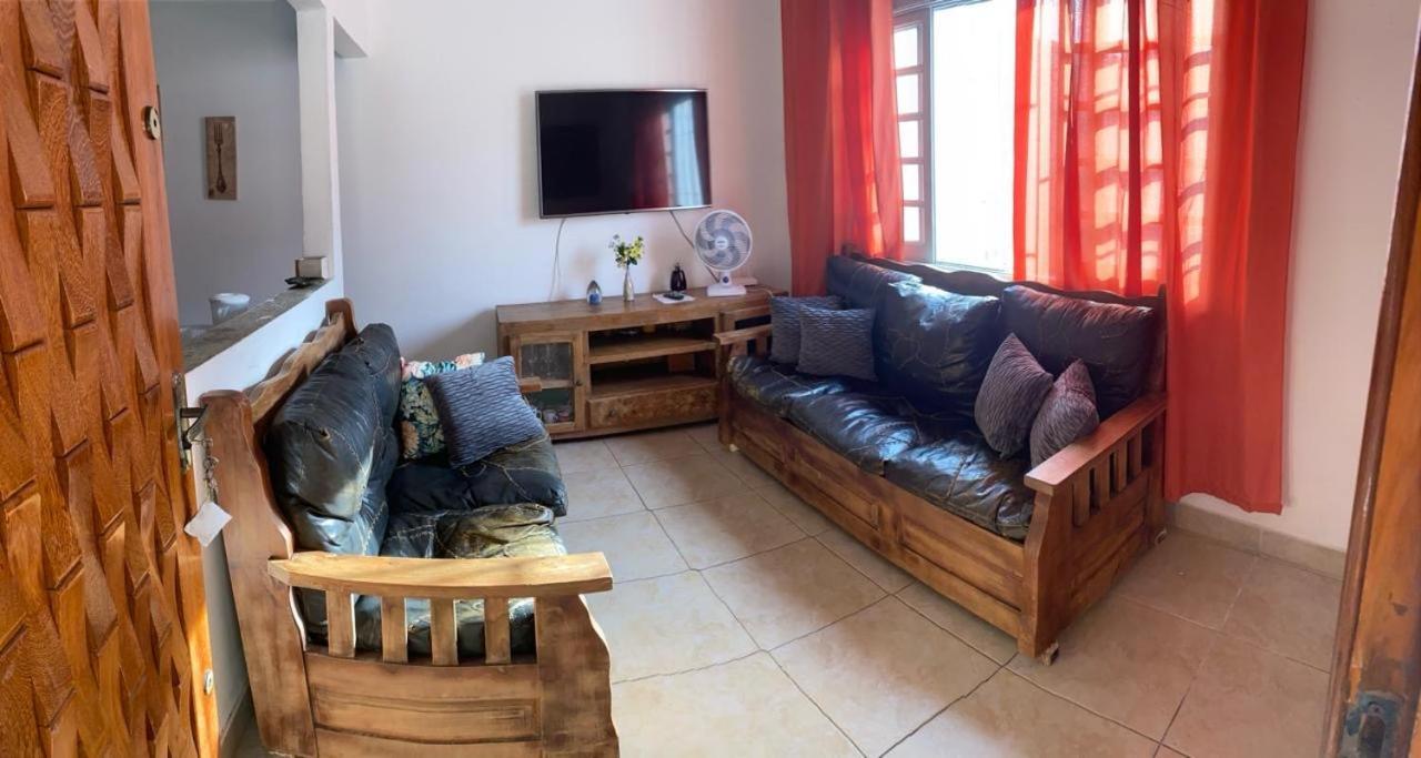 Casa Do Lado Da Praia, 100 Metros Da Praia. Villa Mongaguá Exteriör bild